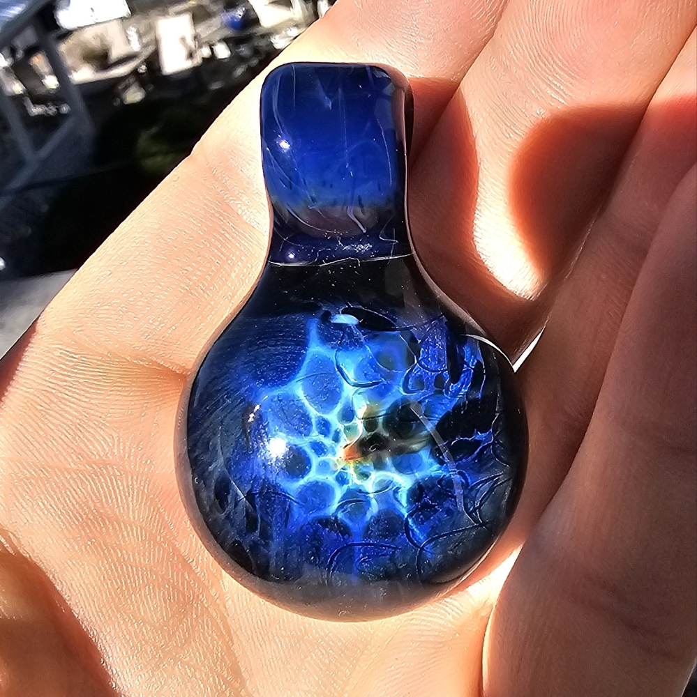 Glass pendant